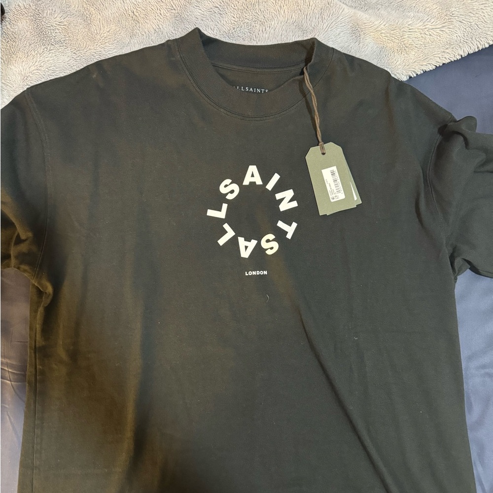 brand new men’s all saint over sized shirt XS